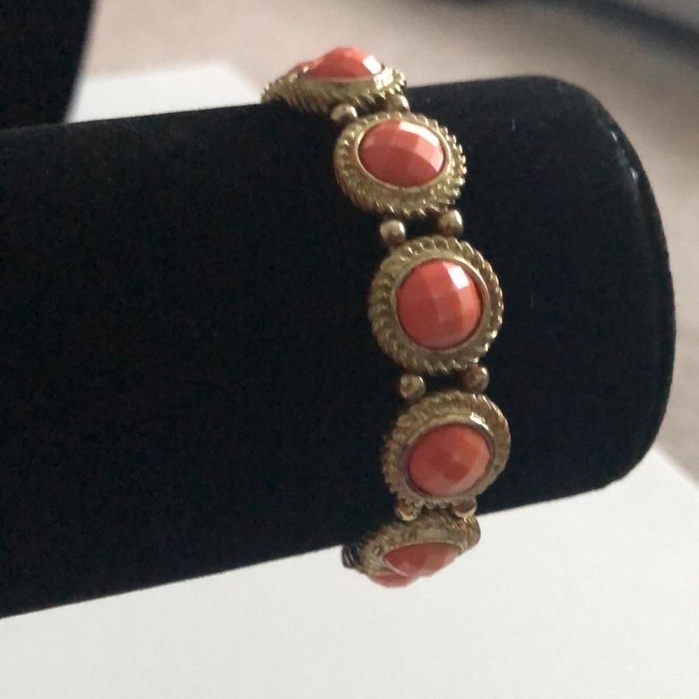 𝅺Orange Candy Drop Bracelet